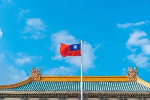 Bilde av Taiwans flagg